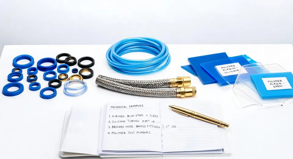 Industrial polymer and rubber article workspace