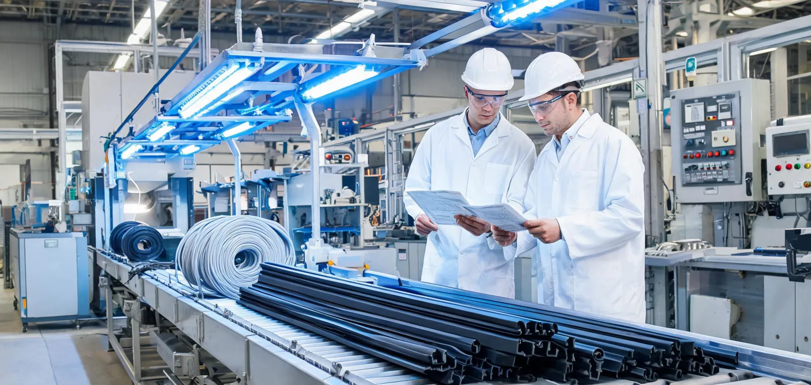 Industrial rubber sealing production line